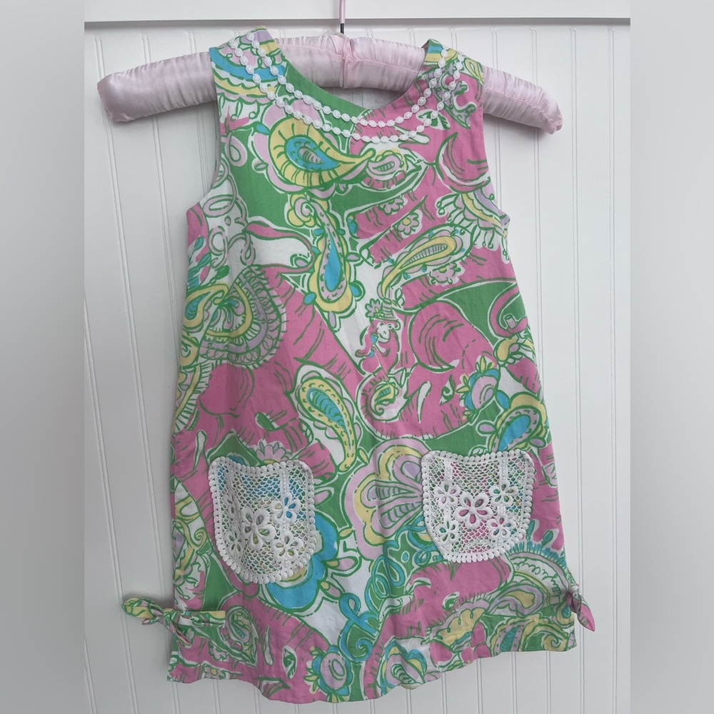 Girls Lilly Pulitzer Shift Dress - 5